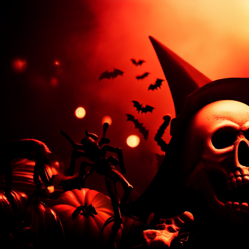 Criar convite de Halloween online grátis