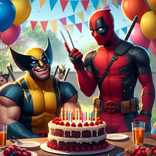 Convite Deadpool e Wolverine