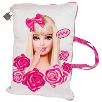 Travesseiro com diário secreto da Barbie